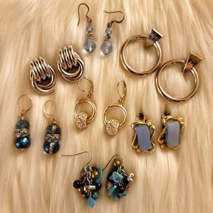 E67 Lot/Bundle Vintage Jewelry Women's Accessories Earrings